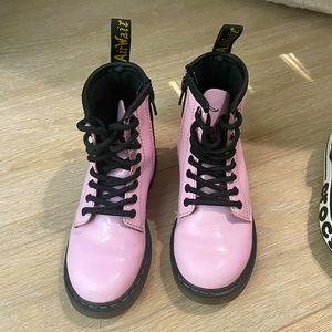 Pink Doc Martin Boots